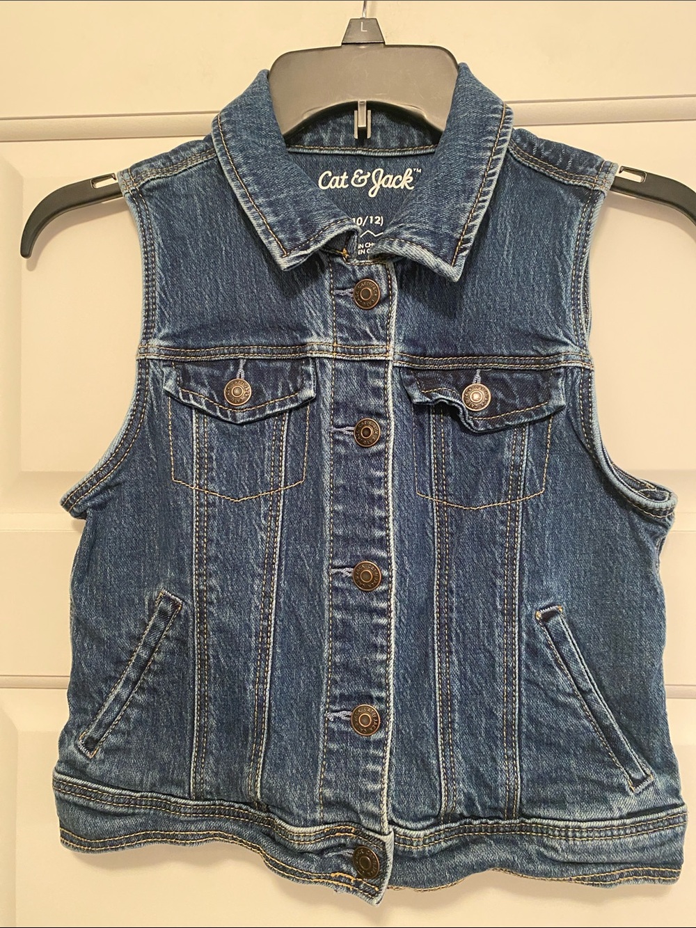 Girls Jean vest